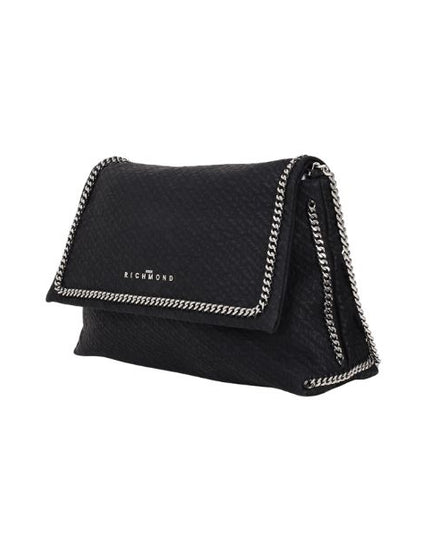 John Richmond borsa a tracolla con rifinitura in catena