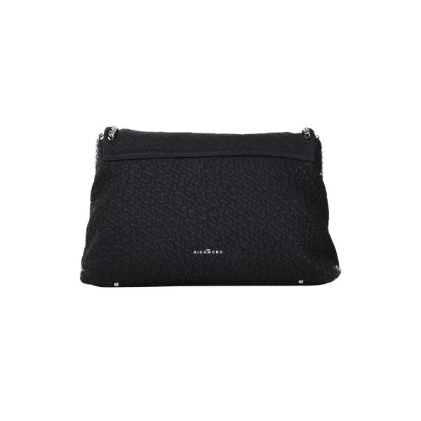 John Richmond borsa a tracolla con rifinitura in catena