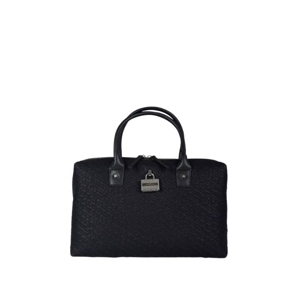 John Richmond borsa a mano con dettaglio metallico