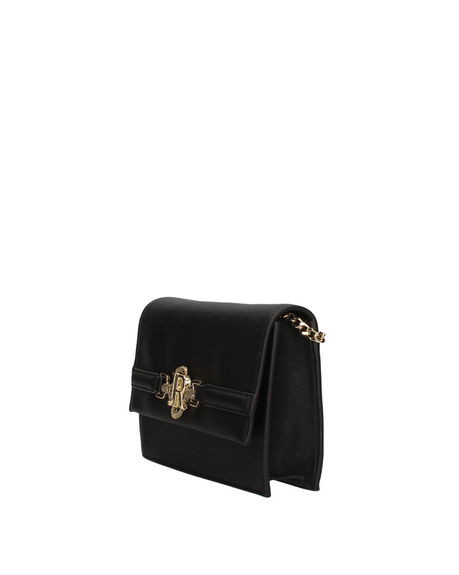 John Richmond borsa con tracolla a catena e dettagli metallici