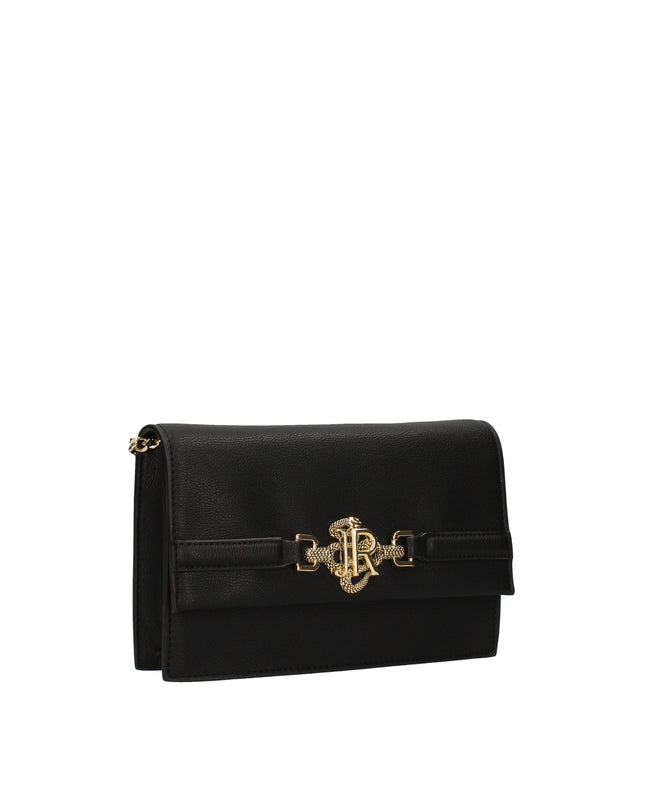 John Richmond borsa con tracolla a catena e dettagli metallici