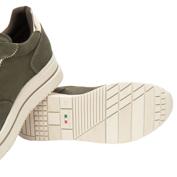 Nero Giardini Sneakers Donna in Suede Bosco