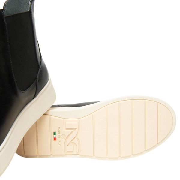 Nero Giardini Stivaletti Chelsea Donna in Pelle nero