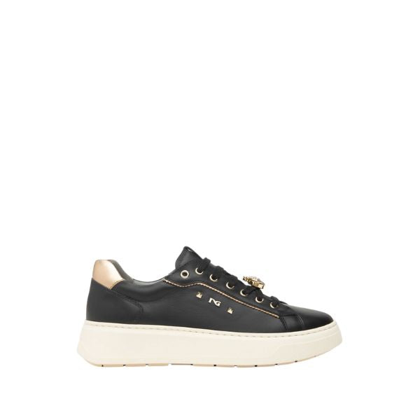 Nero Giardini Sneakers Donna in Pelle e Materiale Tecnico I514170D Nero