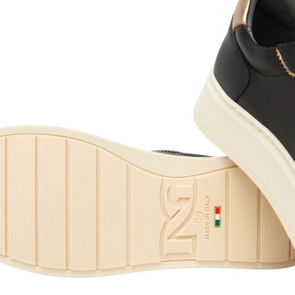 Nero Giardini Sneakers Donna in Pelle e Materiale Tecnico I514170D Nero