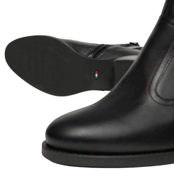 Nero Giardini Stivaletti Donna in Pelle e Tessuto Nero