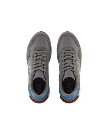 EA7 Sneaker Uomo Glacier Grey Birch M 7X000380 AF19175