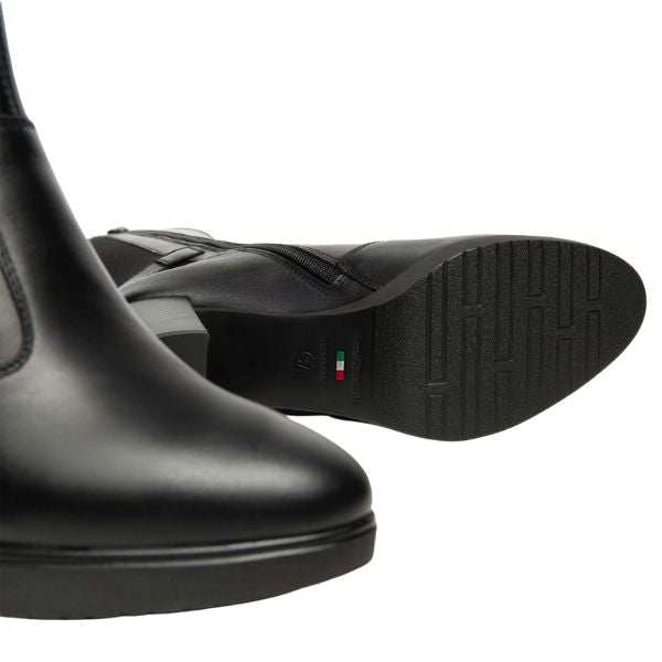 Nero Giardini Stivali Donna in Pelle e Tessuto I514600D Nero