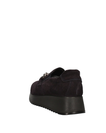 Enval Soft scarpe slip on in camoscio con accessorio