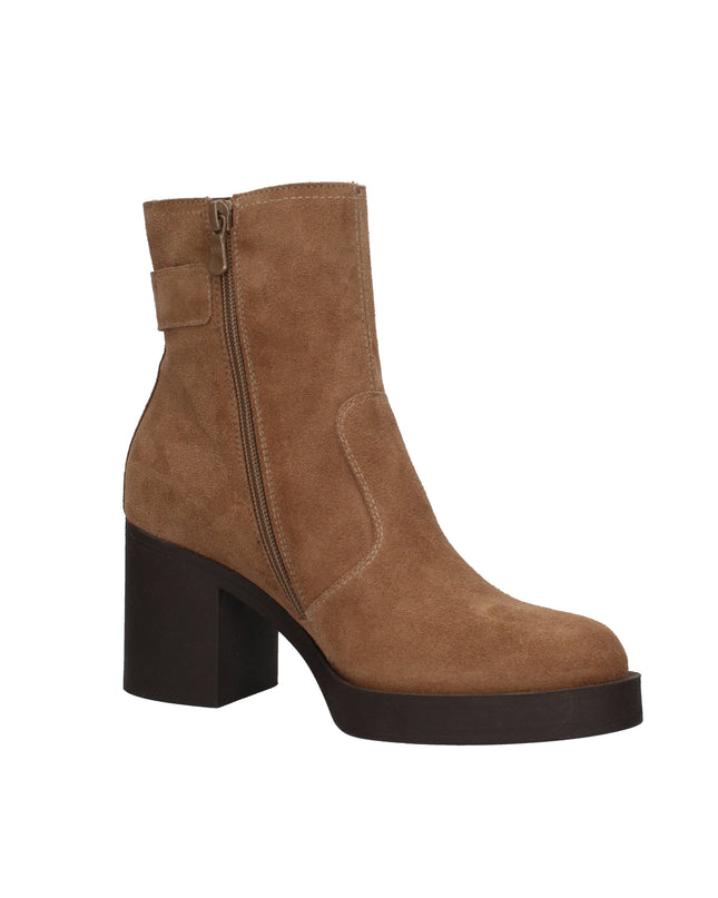 Nero Giardini Stivaletti donna I513892D in pelle scamosciata Mou