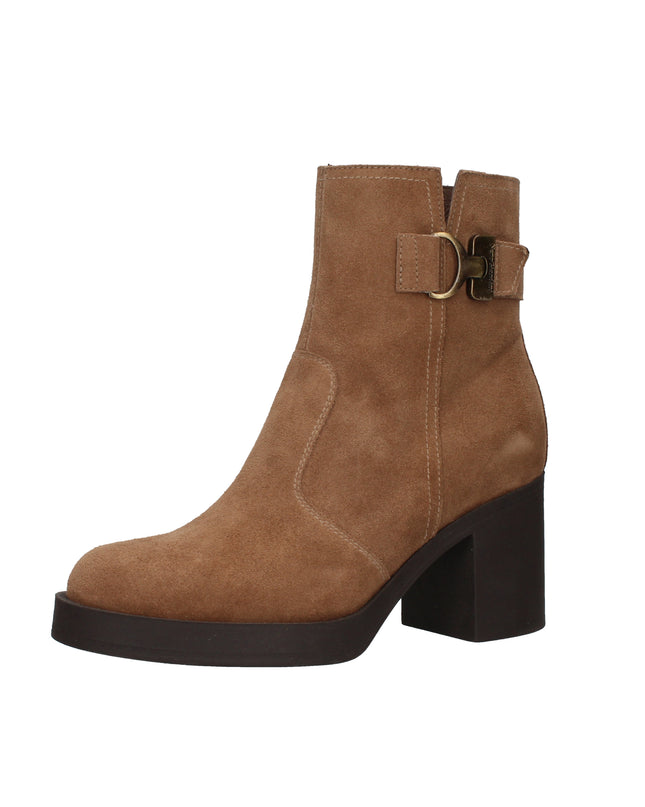 Nero Giardini Stivaletti donna I513892D in pelle scamosciata Mou