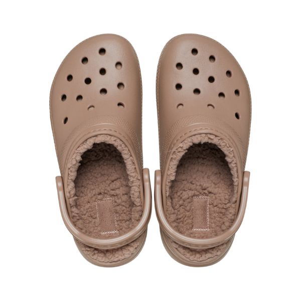 Crocs Classic Lined Clog colore latte