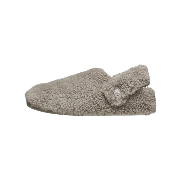 Crocs Classic Cozzzy Slipper ciabatte con pelliccia colore mushroom