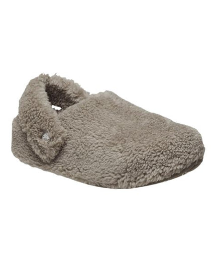 Crocs Classic Cozzzy Slipper ciabatte con pelliccia colore mushroom