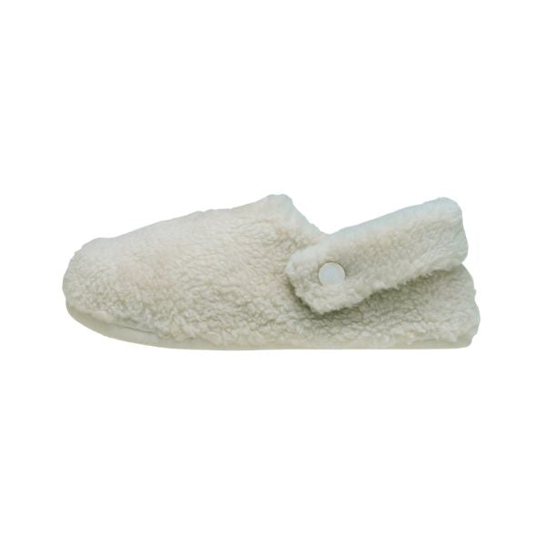 Crocs Classic Clogs Cozzzy Slipper ciabatte in pelliccia sintetica colore stucco