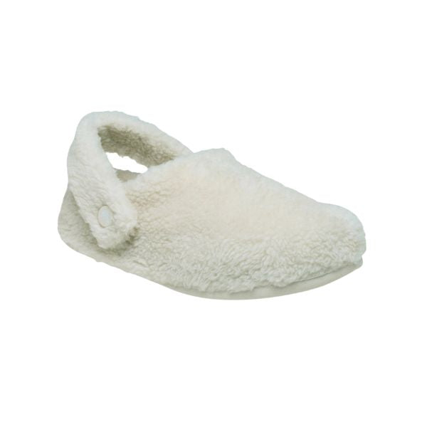 Crocs Classic Clogs Cozzzy Slipper ciabatte in pelliccia sintetica colore stucco