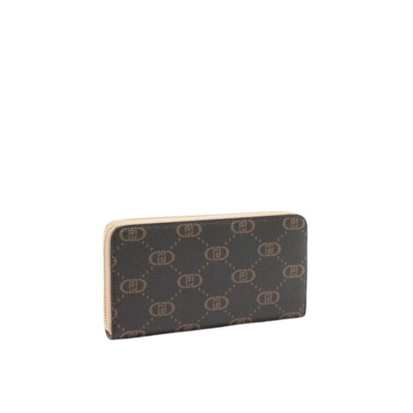 Liu Jo AF5170 E0668 portafiglio zip around logo all over