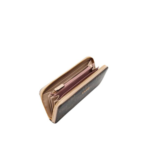 Liu Jo AF5170 E0668 portafiglio zip around logo all over