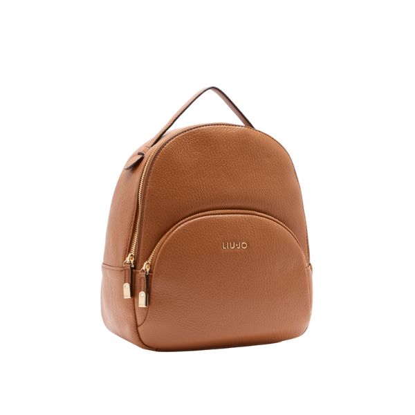 Liu Jo AF5157 E0027 zaino effetto bottalato Ginger Bread