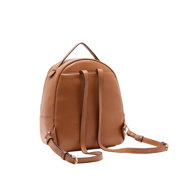 Liu Jo AF5157 E0027 zaino effetto bottalato Ginger Bread