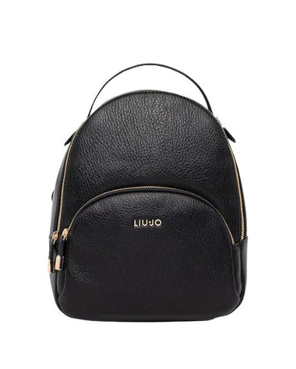 Liu Jo AF5157 E0027 zaino effetto bottalato nero