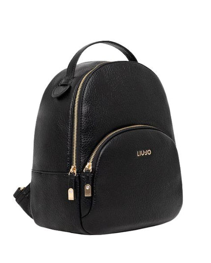 Liu Jo AF5157 E0027 zaino effetto bottalato nero