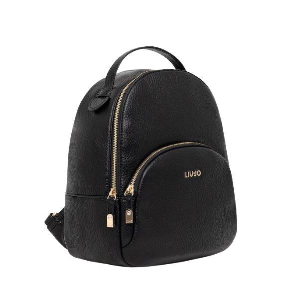 Liu Jo AF5157 E0027 zaino effetto bottalato nero