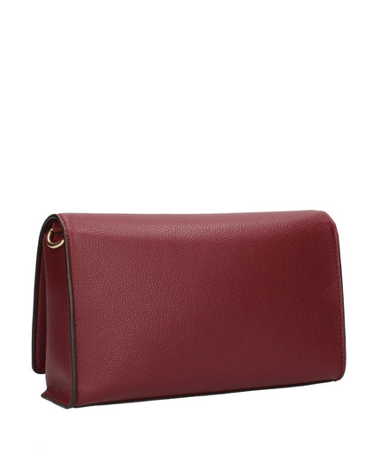 Liu Jo borsa a spalla effetto bottalato con tracolla removibile red wine