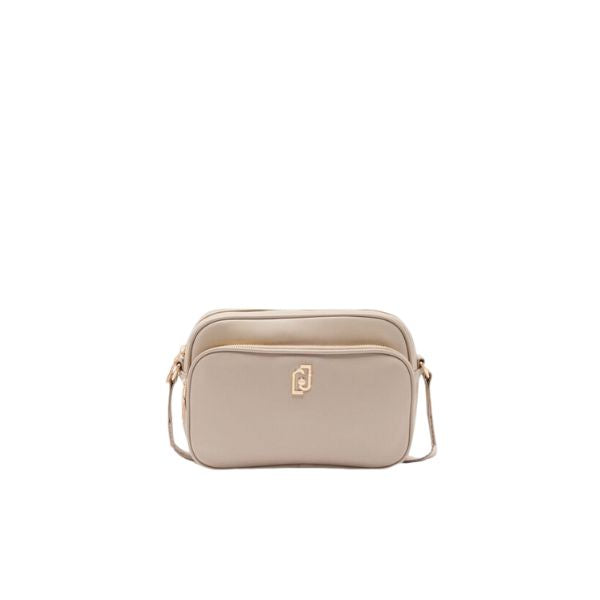 Liu Jo AF5176 E0077 borsa a tracolla beige con zip