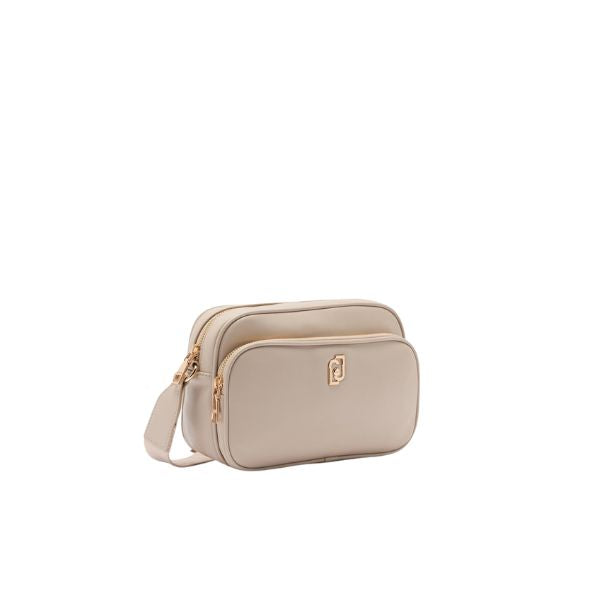 Liu Jo AF5176 E0077 borsa a tracolla beige con zip
