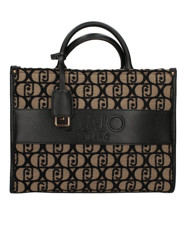 Liu Jo AF5206 T3152 borsa shopping con logo all over