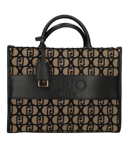 Liu Jo AF5206 T3152 borsa shopping con logo all over