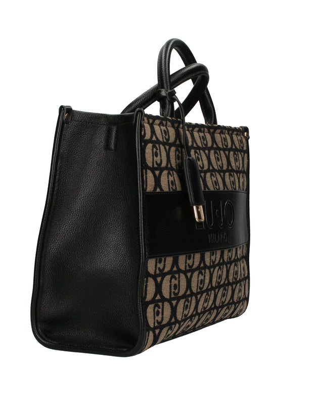 Liu Jo AF5206 T3152 borsa shopping con logo all over