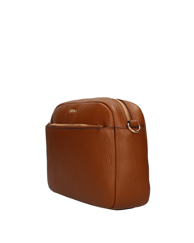 Liu Jo AF5204 E0027 borsa a tracolla effetto bottalato con tasca frontale