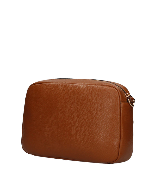 Liu Jo AF5204 E0027 borsa a tracolla effetto bottalato con tasca frontale