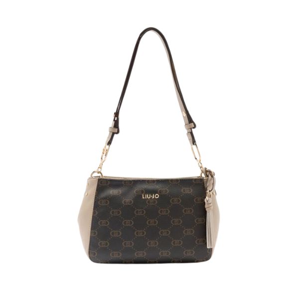 Liu Jo AF5116 E0053 borsa a spalla con logo monogram
