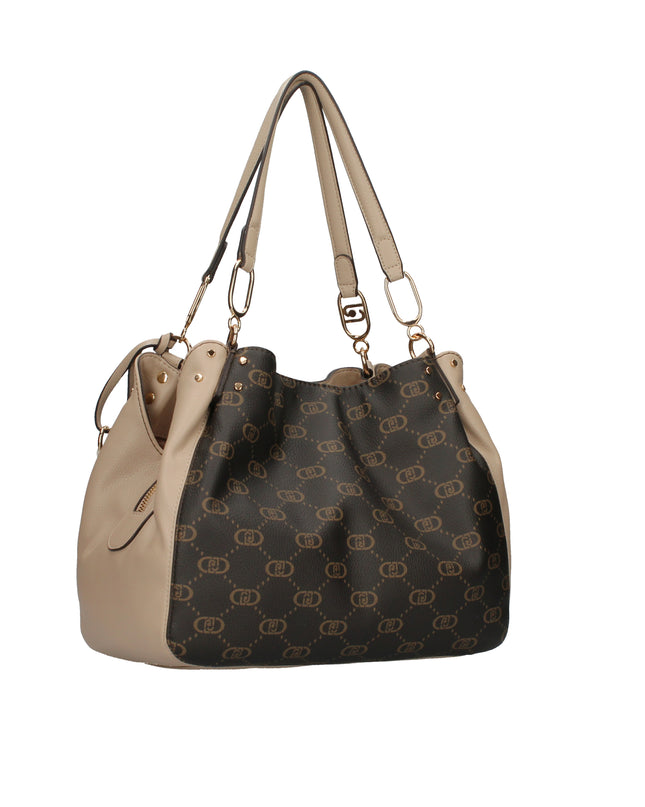 Liu Jo AF5113 E0053 borsa secchiello con logo monogram