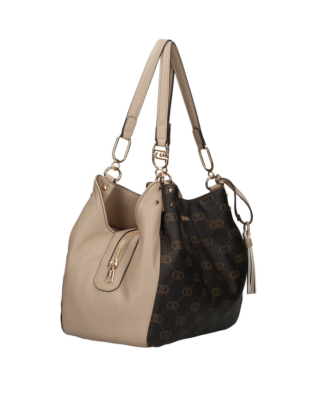 Liu Jo AF5113 E0053 borsa secchiello con logo monogram