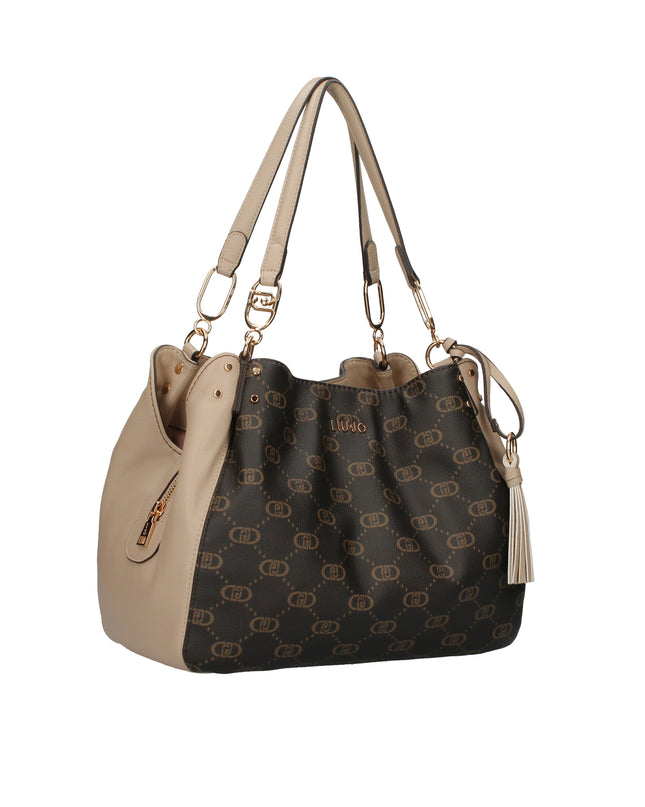 Liu Jo AF5113 E0053 borsa secchiello con logo monogram