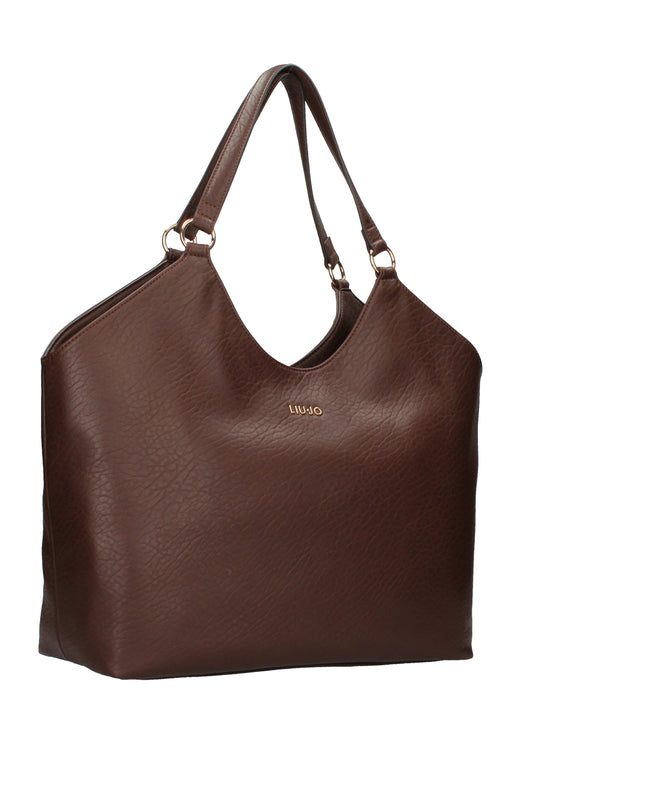 Liu Jo AF5120 E0161 borsa shopping effetto martellato con nappina