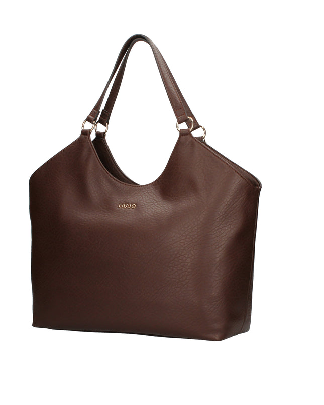 Liu Jo AF5120 E0161 borsa shopping effetto martellato con nappina
