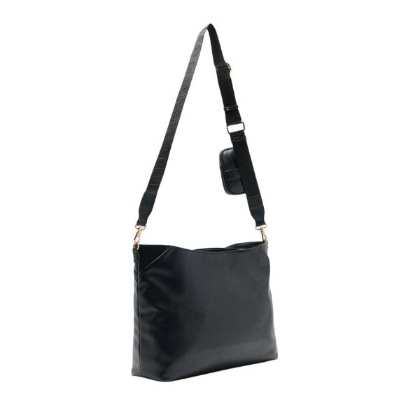 Liu Jo AF5035 E0077 borsa a spalla nera con accessorio