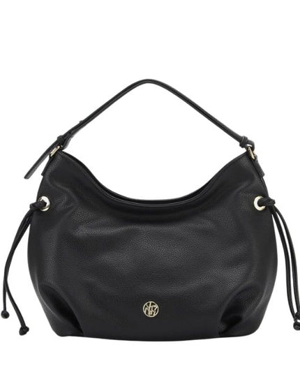Ynot? Borsa A Spalla Con Manico Regolabile Nera