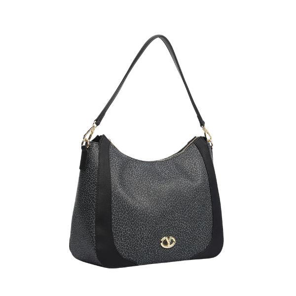 Ynot? Borsa A Spalla Con Tracolla Removibile Nera