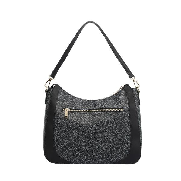 Ynot? Borsa A Spalla Con Tracolla Removibile Nera