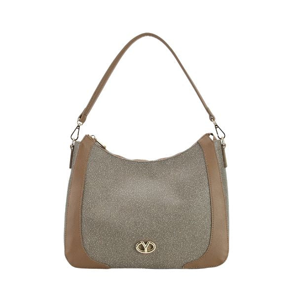 Ynot? Borsa A Spalla Con Tracolla Removibile Marrone