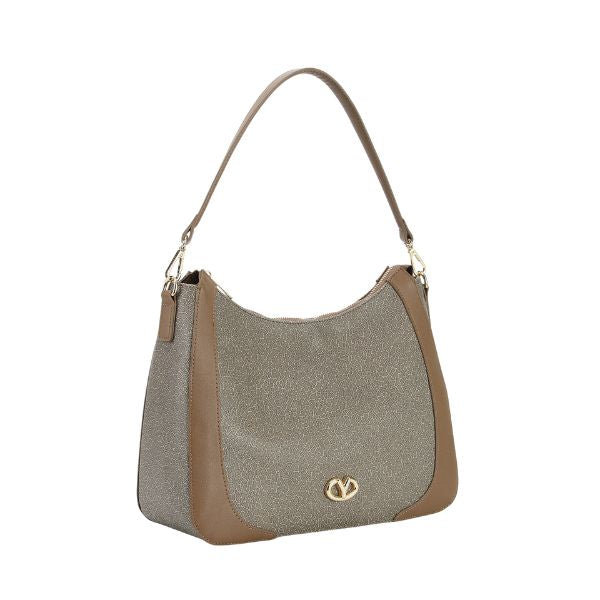 Ynot? Borsa A Spalla Con Tracolla Removibile Marrone