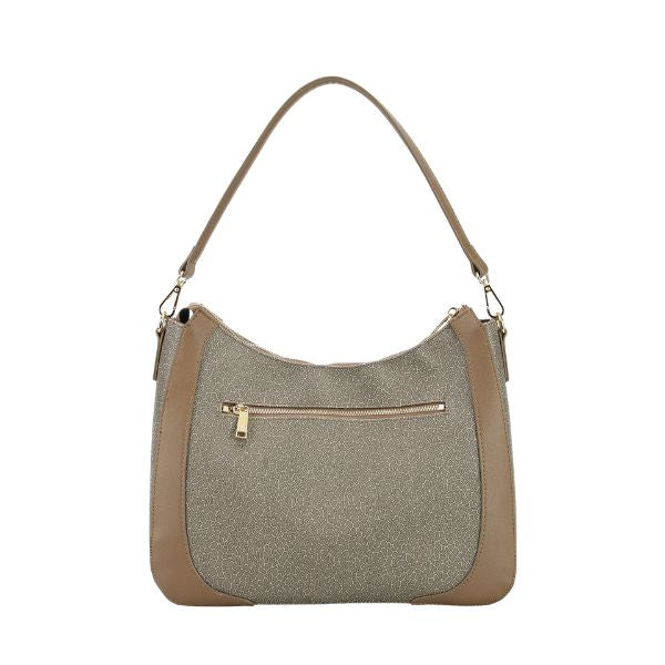 Ynot? Borsa A Spalla Con Tracolla Removibile Marrone