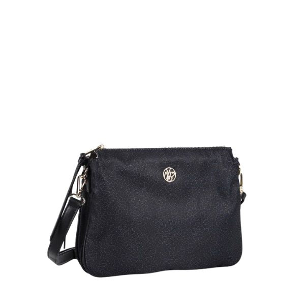 Ynot? Cloud borsa tracolla in tessuto nera