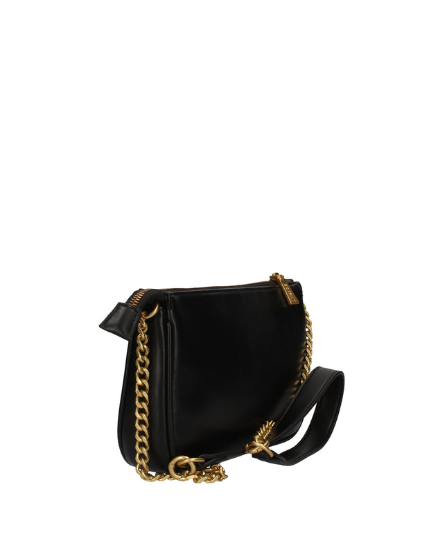 Gio Cellini PP063 mini bag nera con catena dorata